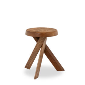 Pierre Chapo S31 stool in natural elm. 1980s