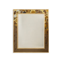 Brass Marquetry Mirror - Styylish