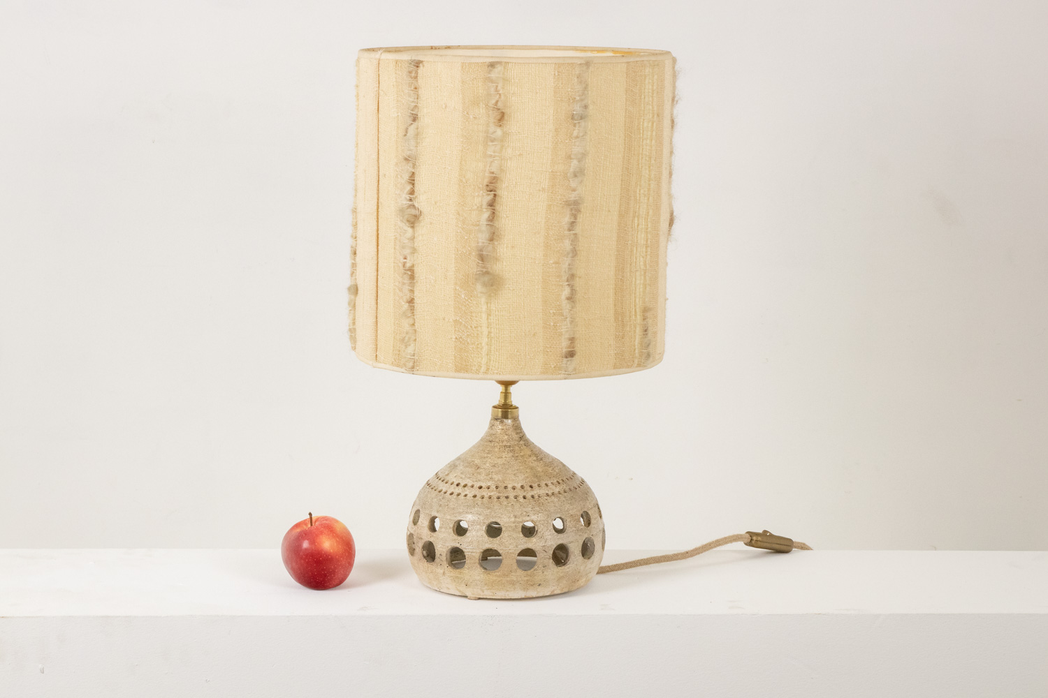 Georges Pelletier Terracotta Lamp, circa 1960-70 - Image 2