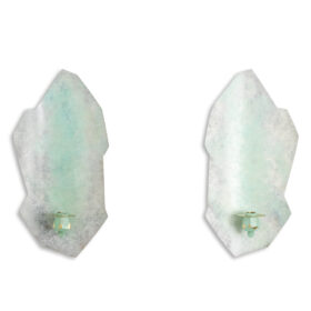 Pair of Wall Sconces, Brass and Bronze, Contemporary