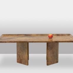 Alternative view of Rectangular Marble Coffee Table by Sarrancolin, Contemporary