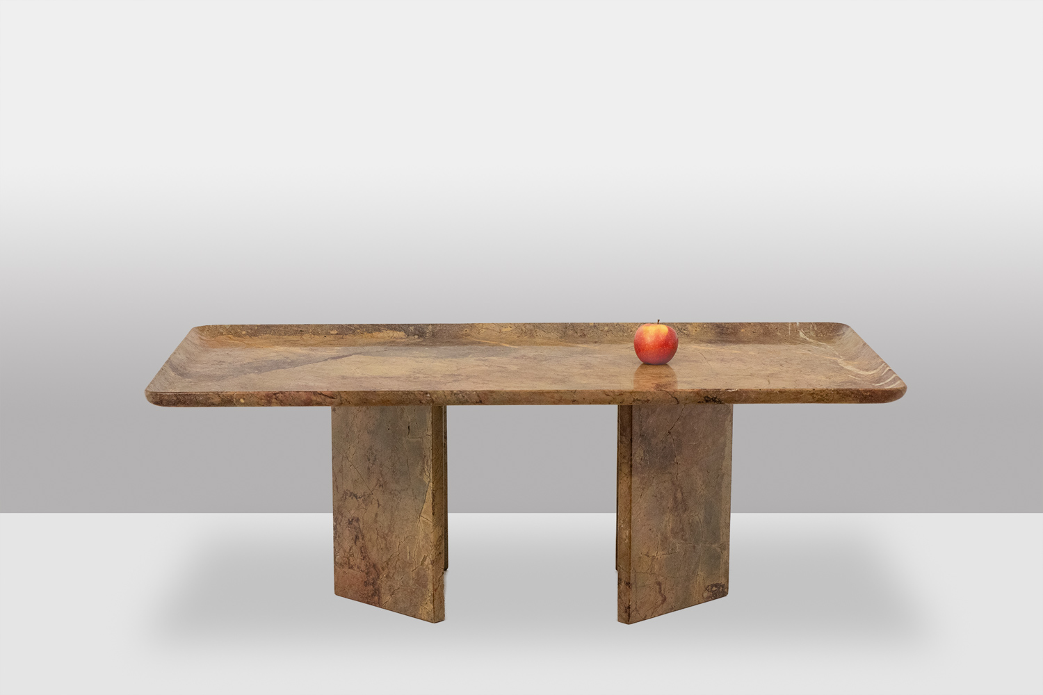 Rectangular Marble Coffee Table by Sarrancolin, Contemporary - Image 2