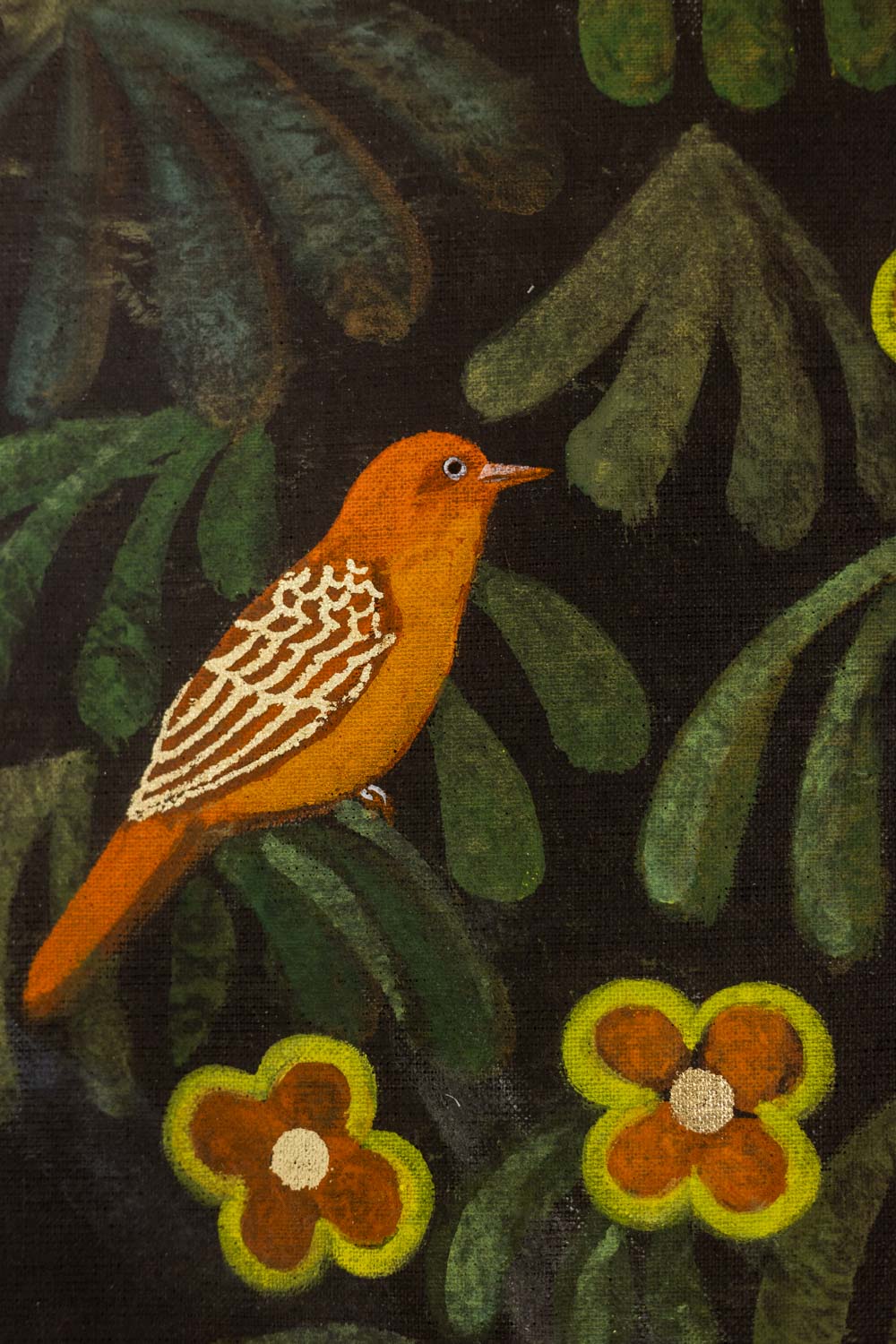 Large Acrylic Panel, Linen Canvas, Contemporary - Image 2