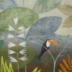 Alternative view of Large Acrylic Painting, Linen Canvas, Contemporary