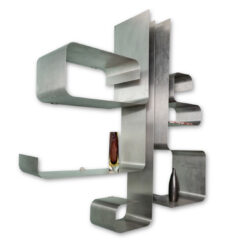 Alternative view of Zigzag bookcase by Joëlle Ferlande and François Monnet, 1960s.