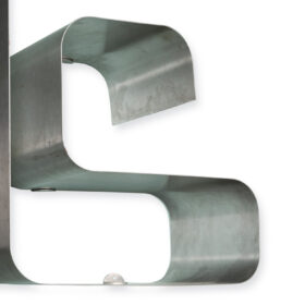 Zigzag bookcase by Joëlle Ferlande and François Monnet, 1960s.