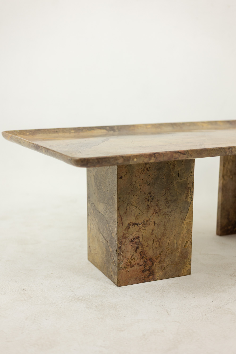 Rectangular Marble Coffee Table by Sarrancolin, Contemporary - Image 4