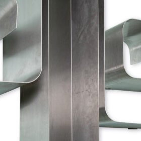 Zigzag bookcase by Joëlle Ferlande and François Monnet, 1960s.