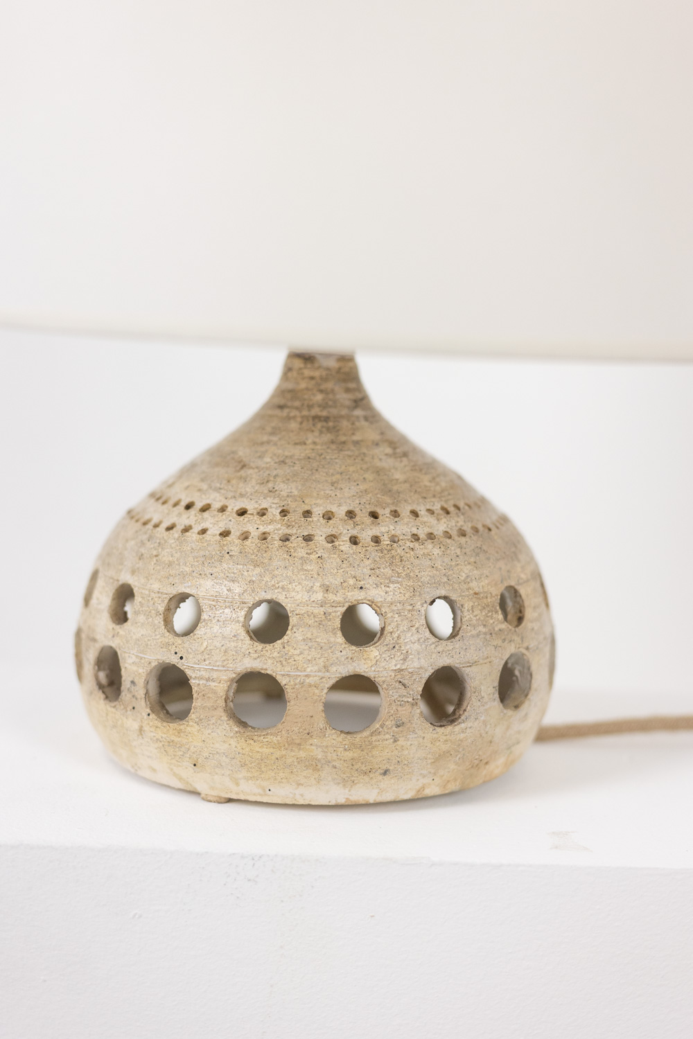 Georges Pelletier Terracotta Lamp, circa 1960-70 - Image 5