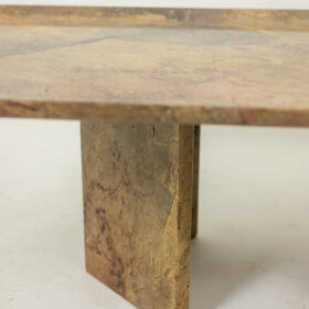 Rectangular Marble Coffee Table by Sarrancolin, Contemporary