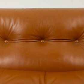 Mario Bellini Leather Armchair, for B&B Amanta, circa 1970
