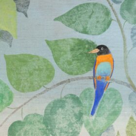 Large Acrylic Painting, Linen Canvas, Contemporary