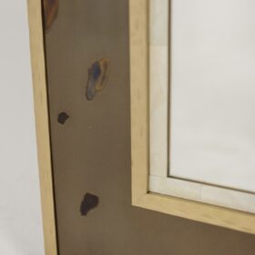 Brass Marquetry Mirror, Artist’s Work