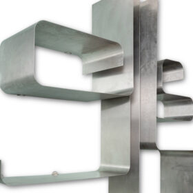 Zigzag bookcase by Joëlle Ferlande and François Monnet, 1960s.