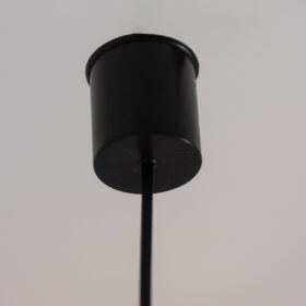 Glass Pendant Lights, Yellow and White, 1960s