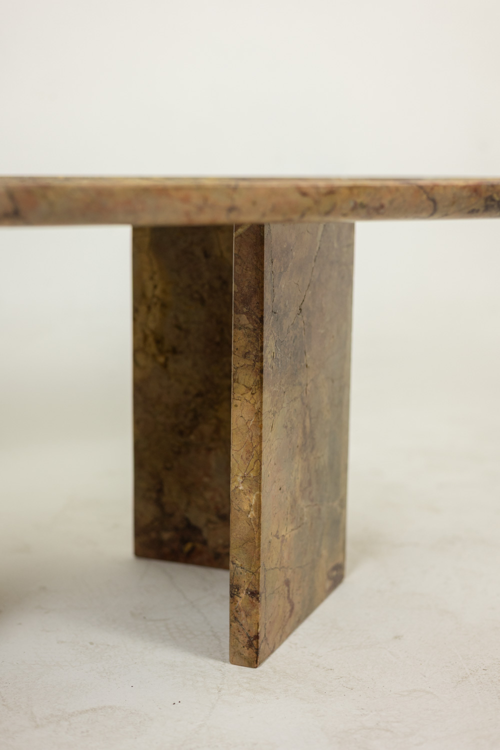 Rectangular Marble Coffee Table by Sarrancolin, Contemporary - Image 6