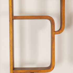 Ludvik Volak Thermoformed Plywood Shelves, 1960s-1970s.