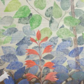 Large Acrylic Painting, Linen Canvas, Contemporary