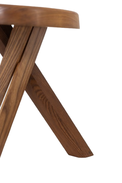 Pierre Chapo S31 stool in natural elm. 1980s - Image 6