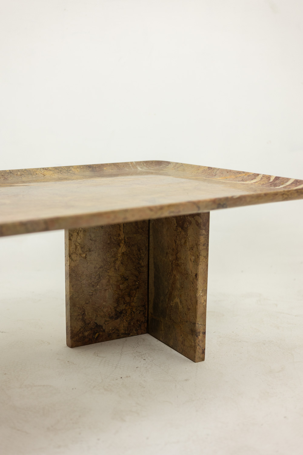 Rectangular Marble Coffee Table by Sarrancolin, Contemporary - Image 7