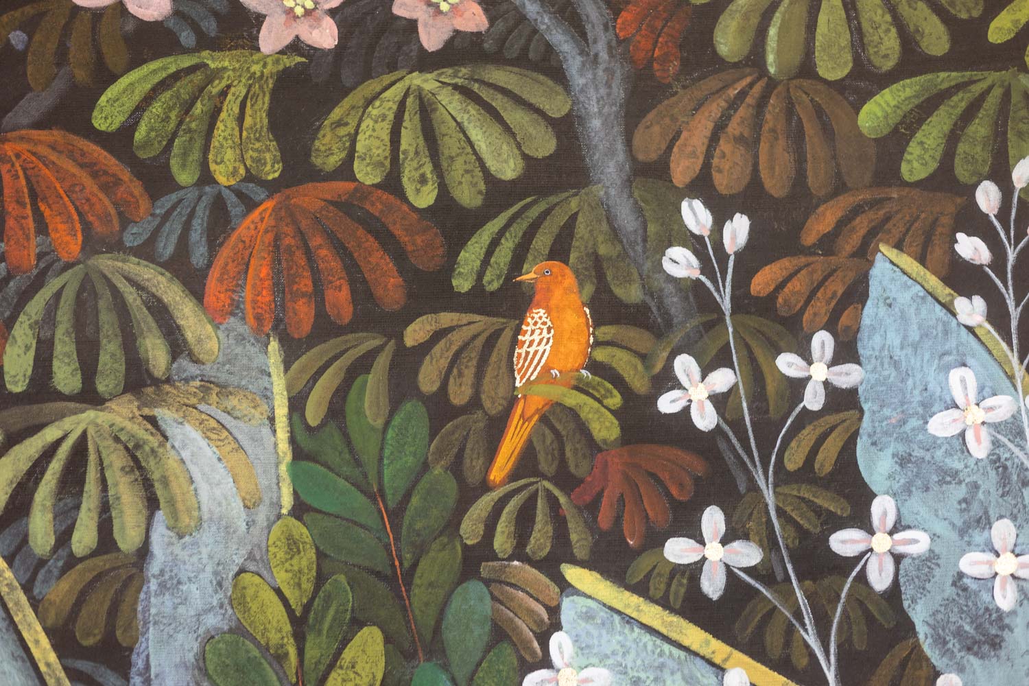 Large Acrylic Panel, Linen Canvas, Contemporary - Image 7