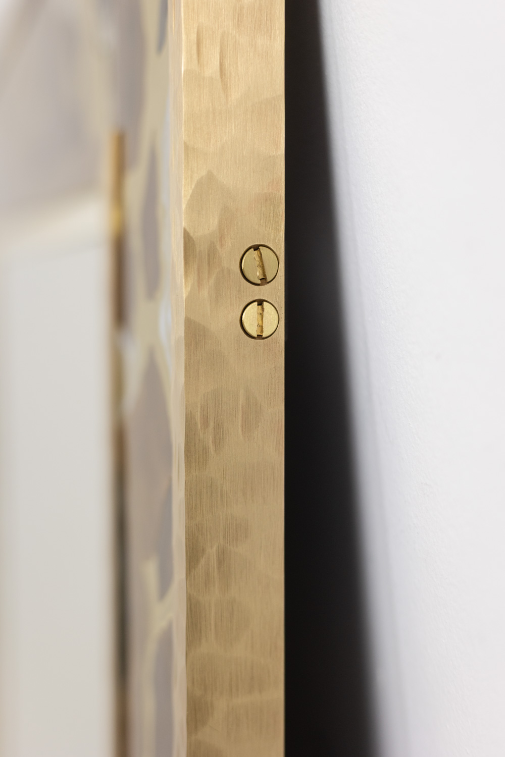 Brass Marquetry Mirror, Artist’s Work - Image 7