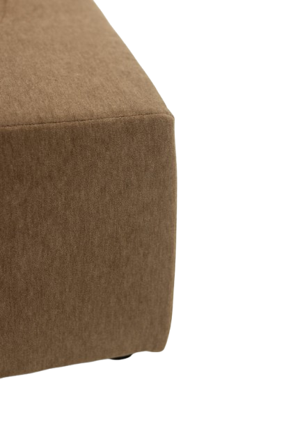 Pair of Cubic Armchairs in Beige Mohair Fabric, Contemporary. - Image 9