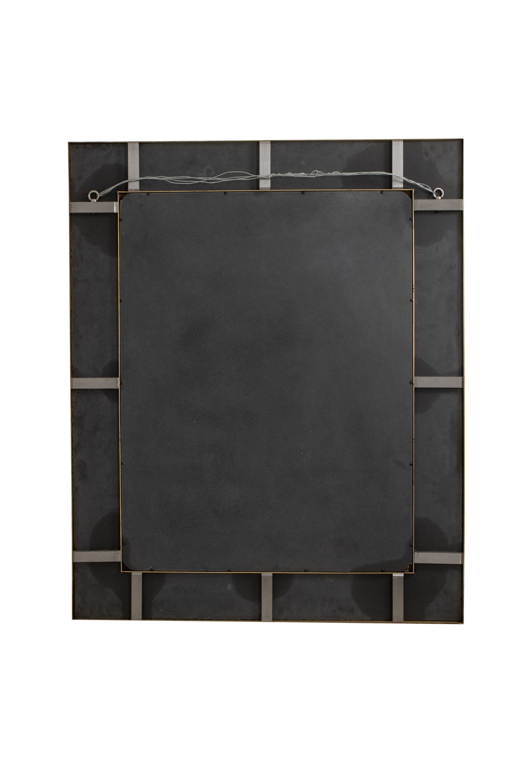 Brass Marquetry Mirror, Artist’s Work - Image 9