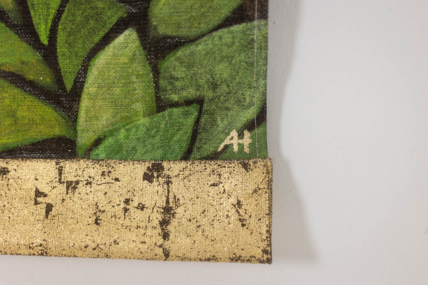 Large Acrylic Panel, Linen Canvas, Contemporary - Image 10