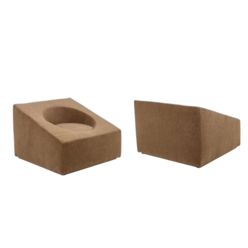 Pair of Cubic Armchairs - Styylish