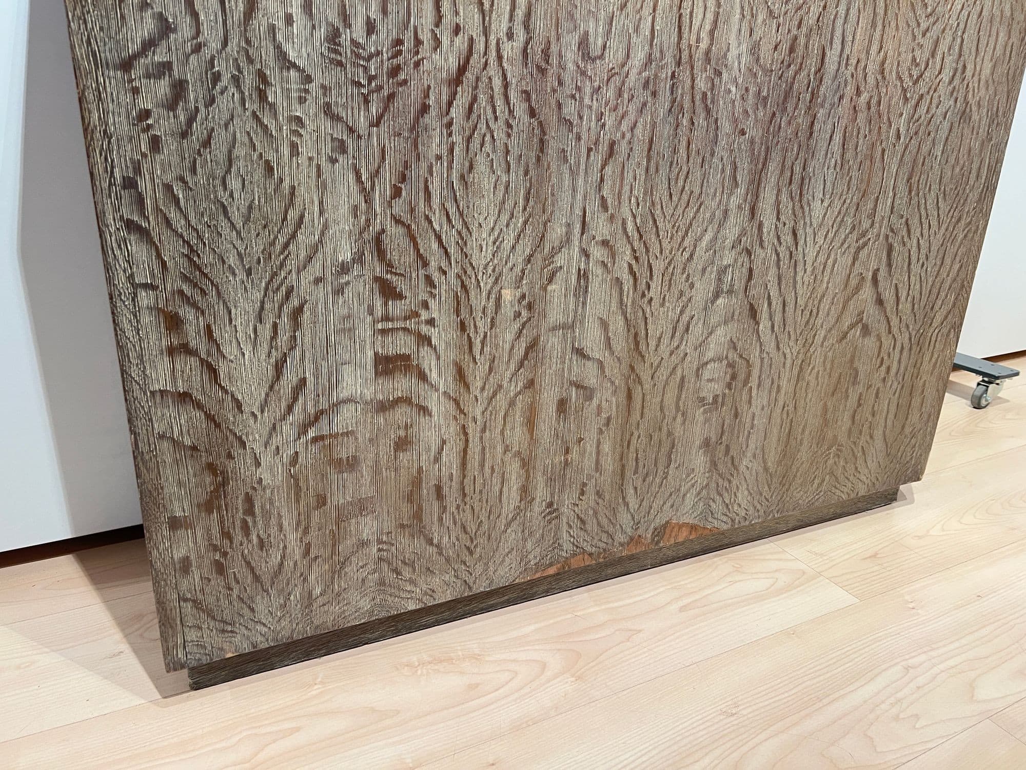 Art Deco Office Bookcase, De Coene Frères, Limed Oak, Belgium circa 1935 - Image 18