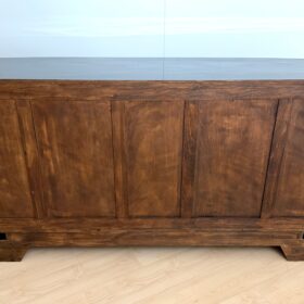 Art Deco Sideboard, Black Lacquer, France, circa 1930