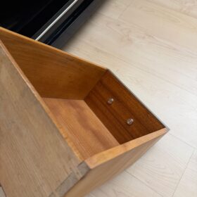 Art Deco Sideboard, Black Lacquer, France, circa 1930