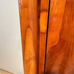 Biedermeier Secretaire, Cherry Veneer, Inlays, Brass, South Germany circa 1830 - Image 20