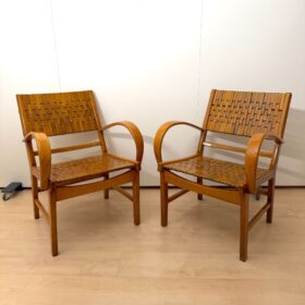 Pair of Midcentury Armchairs by Gelenka, Germany, c. 1950