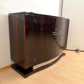 French Art Deco Macassar Sideboard, France, circa 1930
