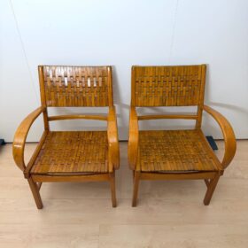 Pair of Midcentury Armchairs by Gelenka, Germany, c. 1950