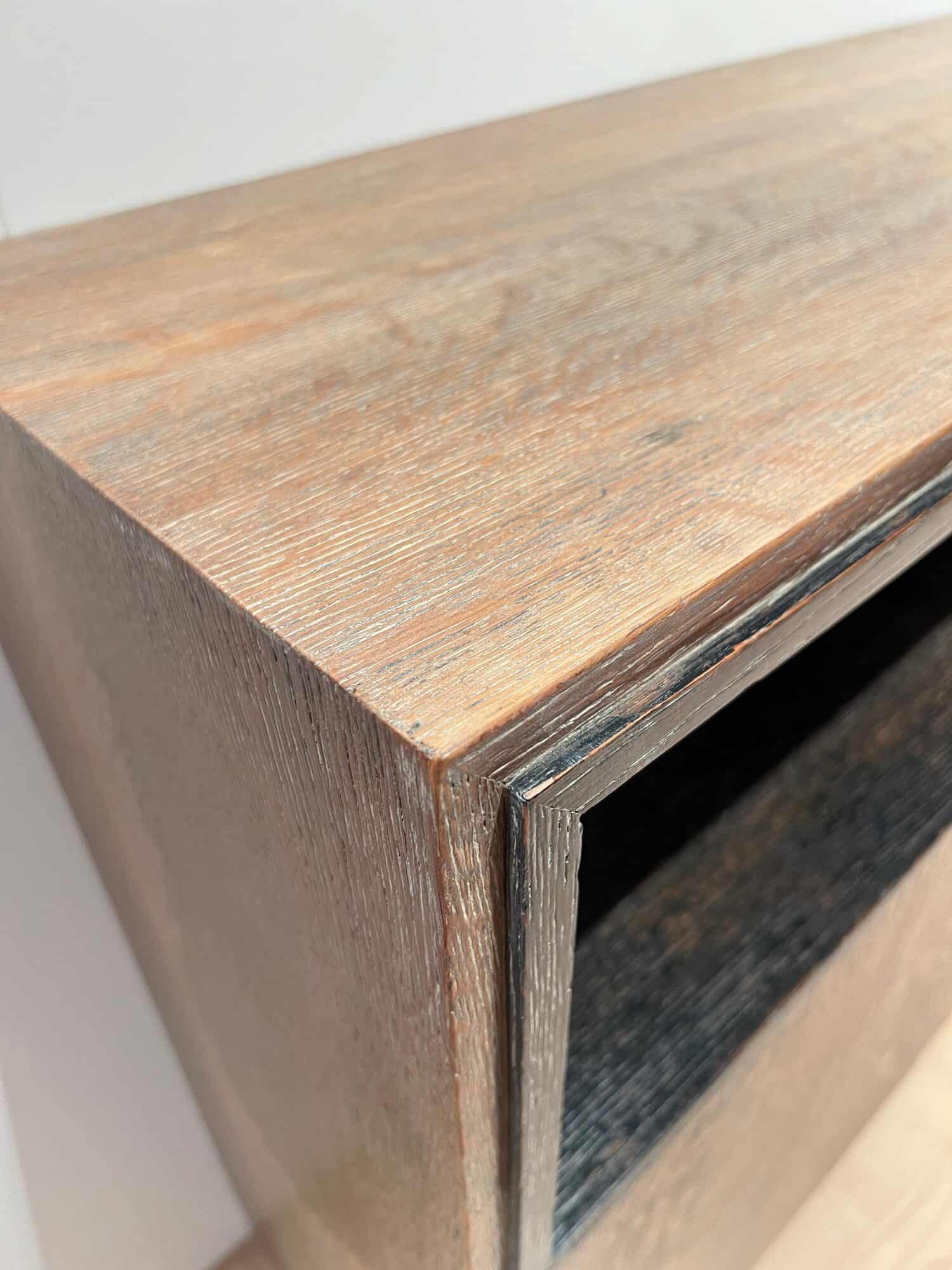 Art Deco Office Bookcase, De Coene Frères, Limed Oak, Belgium circa 1935 - Image 8