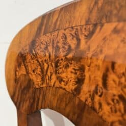 Set of Six Biedermeier Shovel Chairs, Walnut, Roots Veneer, South Germany, 1840s - Image 15