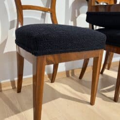 Set of Six Biedermeier Shovel Chairs, Walnut, Roots Veneer, South Germany, 1840s - Image 18