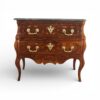 Swiss Baroque Chest of Drawers- with marble top and intarsia- Styylish