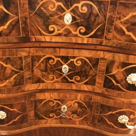 Baroque Dresser or Chest of Drawers, South German 1750