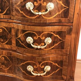 Baroque Dresser or Chest of Drawers, South German 1750