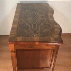 South German Baroque Dresser- detail of drawers- sideview left- Styylish