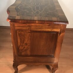 South German Baroque Dresser- detail of drawers- sideview right close up- Styylish