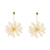 Pair of Kamenický Šenov Sputnik Chandeliers- Styylish