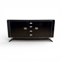 Art Deco Sideboard, black lacquer- Styylish