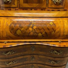 Baroque cabinet with Secretary desk, 18th century