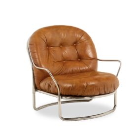 Tufted Armchair by Carlo Di Carli, 1970