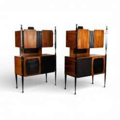 Pair of Italian Teak cabinets- Mid-Century Modern 1960's- Styylish